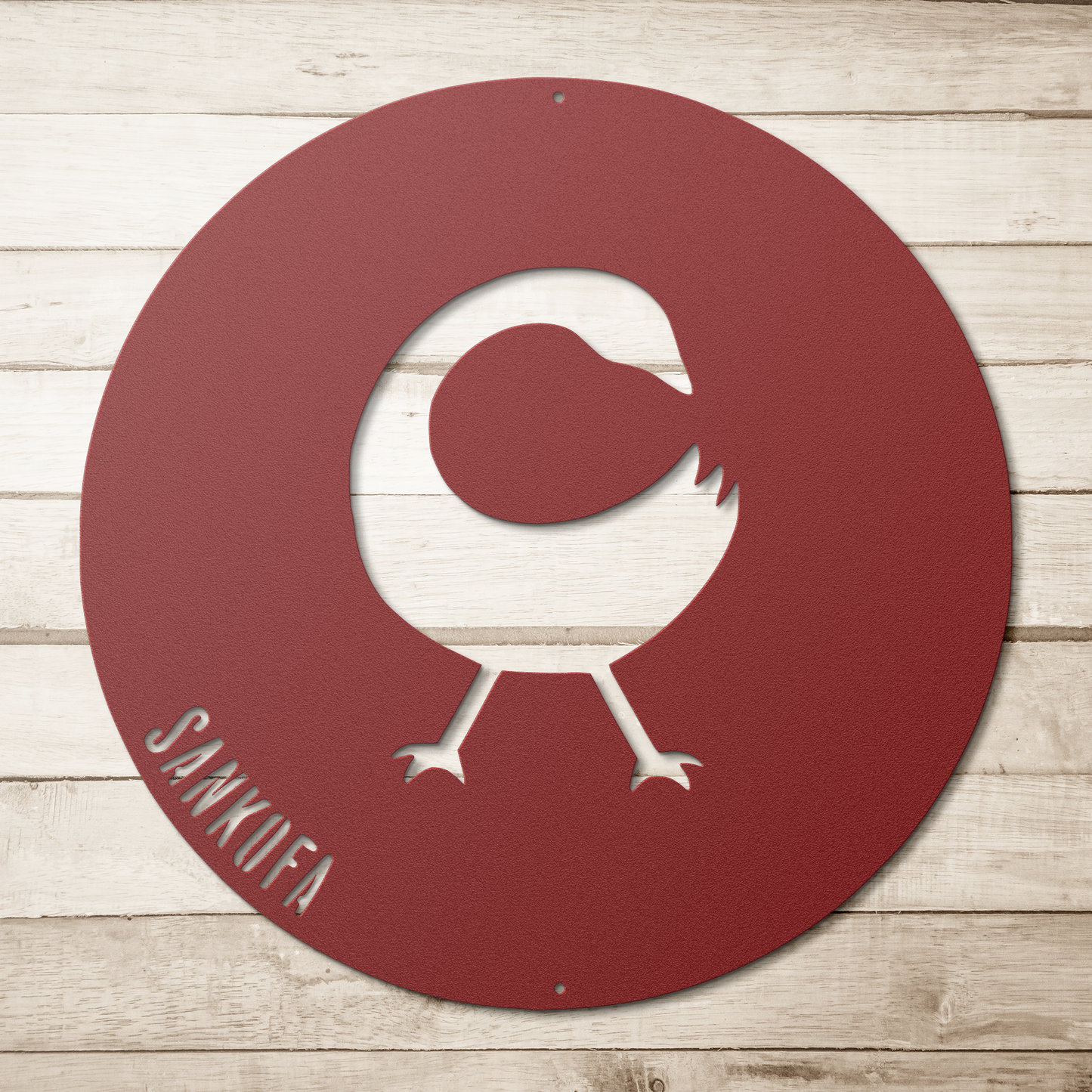 Sankofa - Adinkra Metal Wall Art