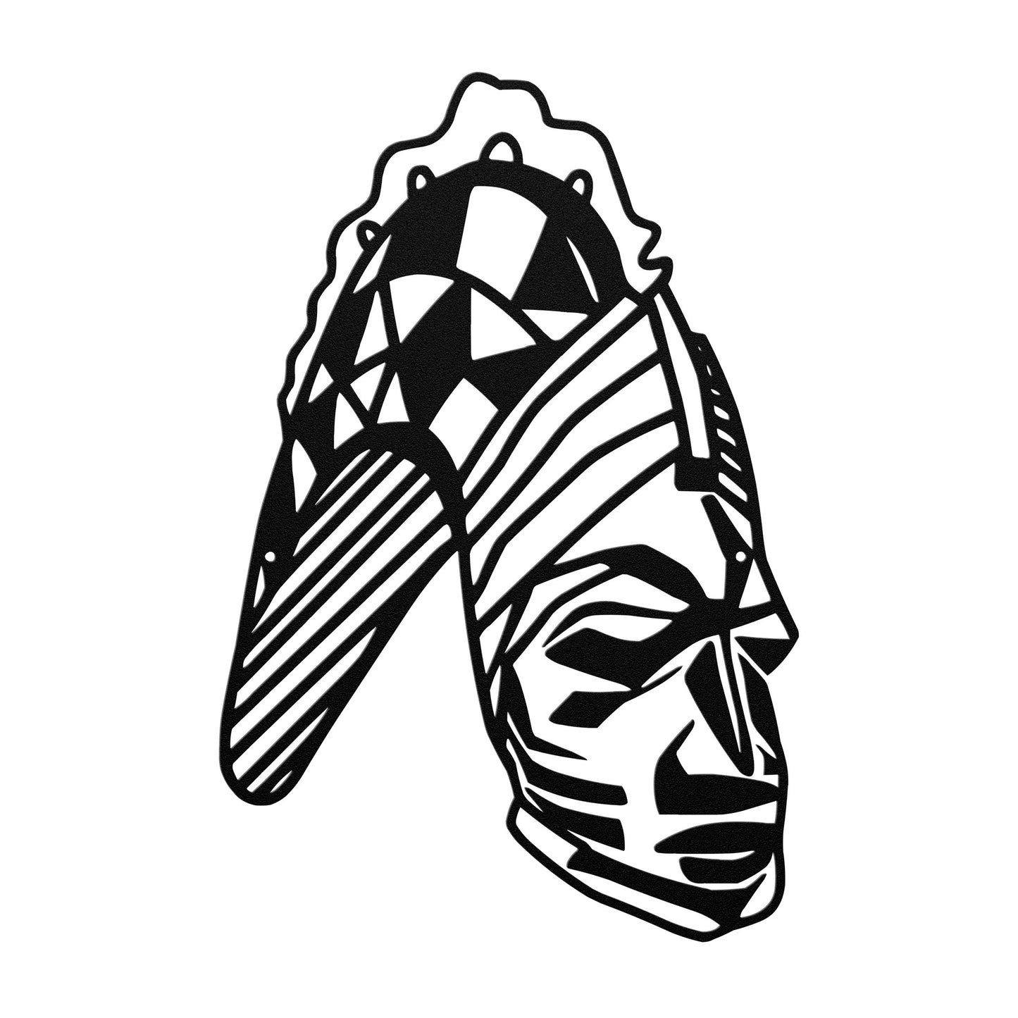 Esu Elegba - Yoruba Guardian of Paths Metal Wall Art