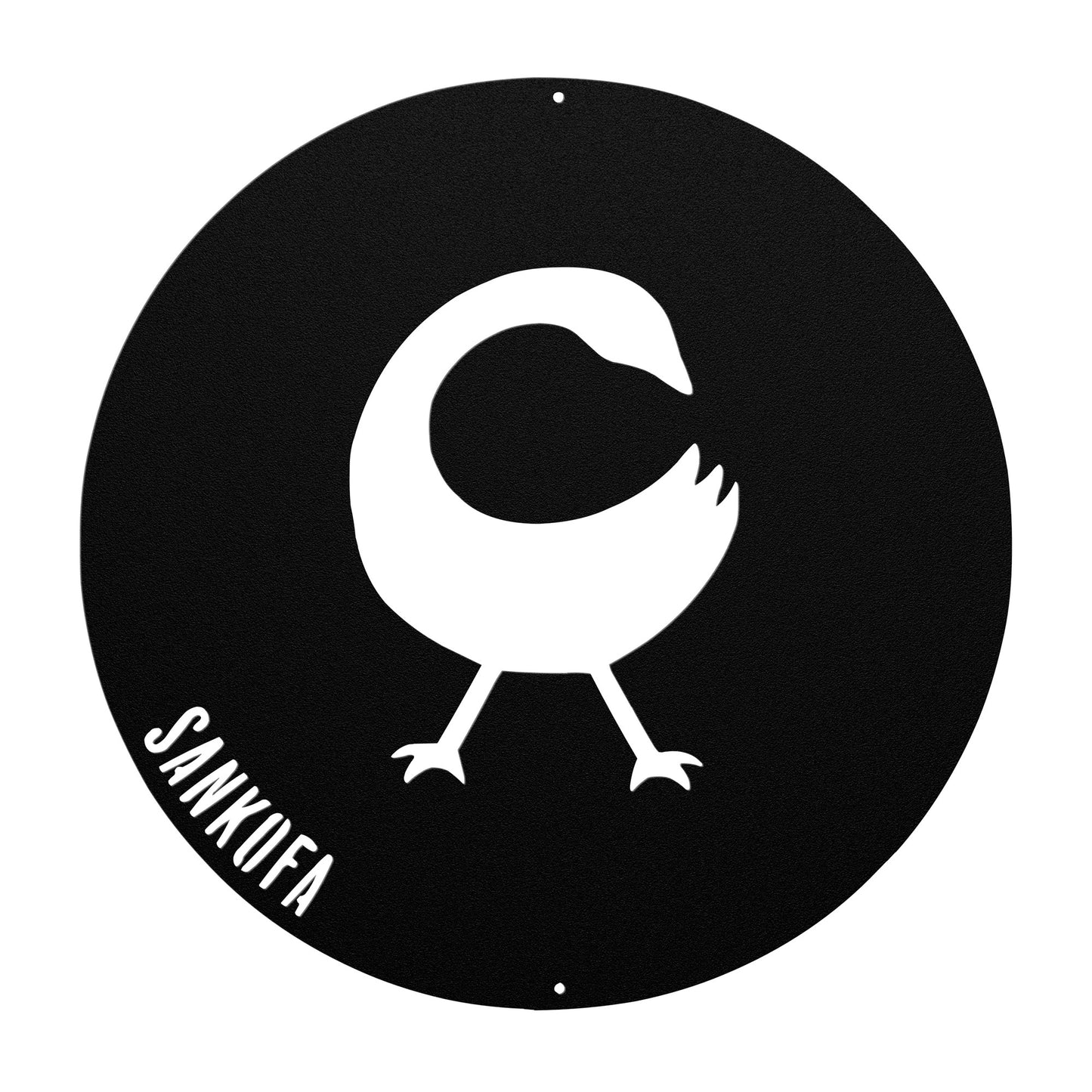 Sankofa - Adinkra Metal Wall Art