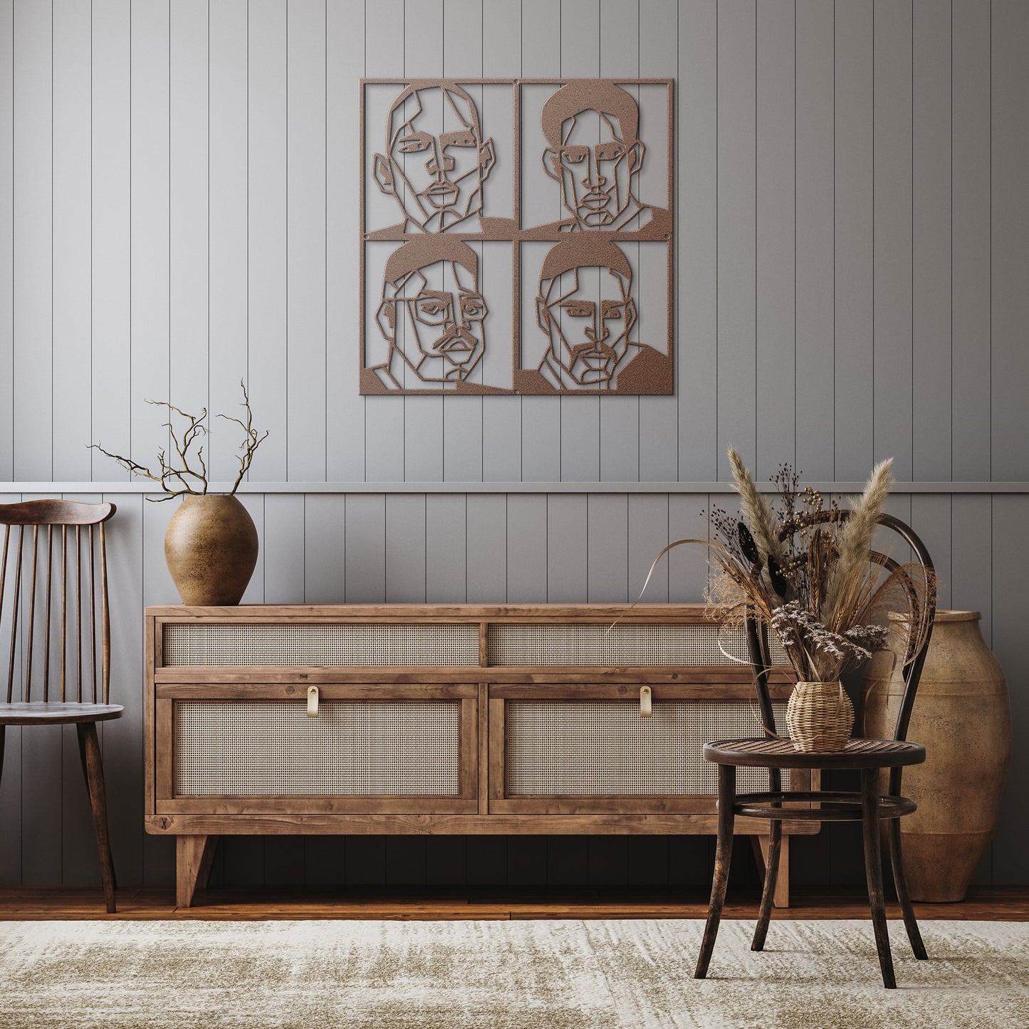 Legacy of Harmony - R&B Soul Metal Wall Art