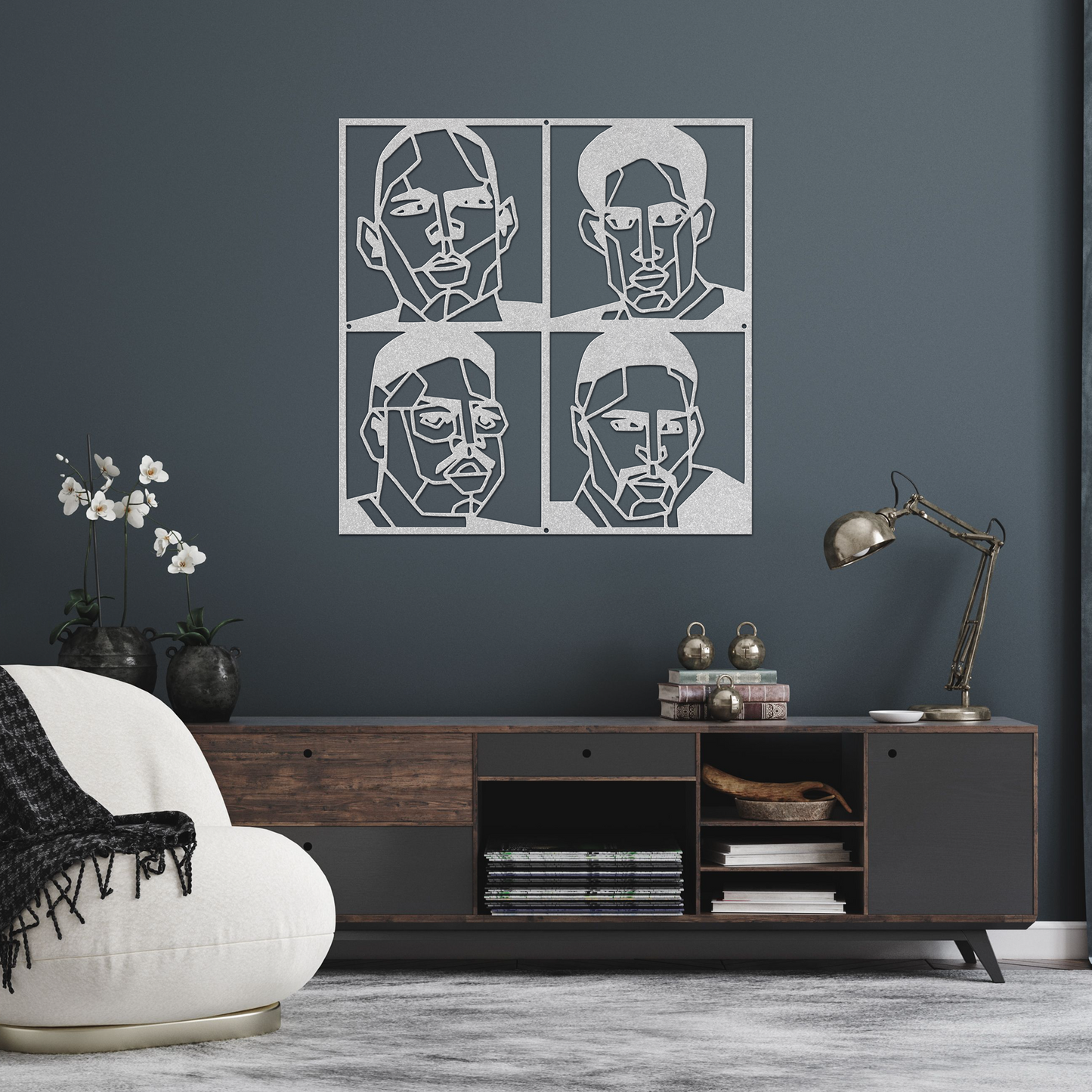 Legacy of Harmony - R&B Soul Metal Wall Art